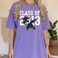 Class Of 2018 Graduation Dabbing Panda Bear Women's Comfort Colors T-Shirt Violet