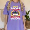 Class Of 2018 Graduation Tshirt For Mom Of Graduate Women's Comfort Colors T-Shirt Violet