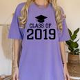 Class Of 2019 Shirt Graduation Gift Women's Comfort Colors T-Shirt Violet