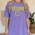 Class Of 2020 Senior 90s Grunge Graduation Women's Comfort Colors T-Shirt Violet