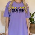 Class Of 2020 Senior Retro Video Game Graduation Gamer Women's Comfort Colors T-Shirt Violet