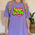 Class Of 2022 Future Fresh Senior 90's TV Style Graduation Women's Comfort Colors T-Shirt Violet