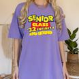 Class Of 2022 Senior 2000s Animated Movie Style Graduation Women's Comfort Colors T-Shirt Violet