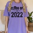 Class Of 2022 Shirt Graduation Women's Comfort Colors T-Shirt Violet