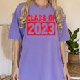 Class Of 2023 Future Graduation Tee Women's Comfort Colors T-Shirt Violet