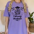 Class Of 2024 Culinary Graduate Culinary Chef Graduation Women's Comfort Colors T-Shirt Violet