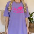 Class Of 2024 Pink For Girls And Women Graduation Women's Comfort Colors T-Shirt Violet