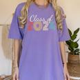 Class Of 2024 Senior Graduate 2024 Graduation Women's Comfort Colors T-Shirt Violet