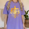 Class Of 2025 Christian Graduation Senior Graduate Men Women Women's Comfort Colors T-Shirt Violet