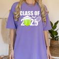 Class Of 2025 Graduation Senior Tennis Player Women's Comfort Colors T-Shirt Violet