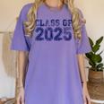 Class Of 2025 Grow With Me Future Graduation Year Women's Comfort Colors T-Shirt Violet