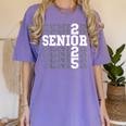 Class Of 2025 Senior 2025 Back To School 2025 Graduation 25 Women's Comfort Colors T-Shirt Violet