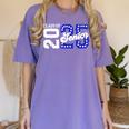 Class Of 2025 Senior 2025 Back To School Graduation Party Women's Comfort Colors T-Shirt Violet