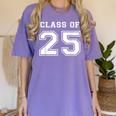 Class Of 2025 Senior Graduation High School Back To School Women's Comfort Colors T-Shirt Violet