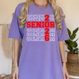 Class Of 2026 Senior Back To School 2026 Graduation 2026 Women's Comfort Colors T-Shirt Violet