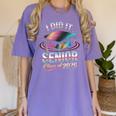 Class Of 2026 Senior Graduation I Did It Women's Comfort Colors T-Shirt Violet