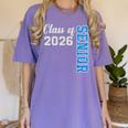 Class Of 2026 Senior Shirt Graduation 2026 Women's Comfort Colors T-Shirt Violet