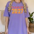 Class Of 2027 Graduation Senior Back To School 2026 Graduat Women's Comfort Colors T-Shirt Violet