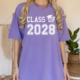 Class Of 2028 Graduation T Shirt Future School Graduate Women's Comfort Colors T-Shirt Violet