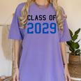 Class Of 2029 Graduation T-Shirts Women's Comfort Colors T-Shirt Violet
