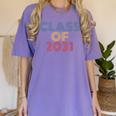 Class Of 2031 Graduation Women's Comfort Colors T-Shirt Violet