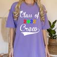 Class Of 2032 Kindergarten Back To School Graduation Women's Comfort Colors T-Shirt Violet