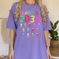 Class Of 2038 Senior Class 2038 Idea Graduation Grow With Me Women's Comfort Colors T-Shirt Violet
