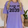Class Of 2039 Grow With Me First Day Of School Graduation Women's Comfort Colors T-Shirt Violet
