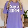 Class Of 2044 Grow With Me First Day Of School Graduation Women's Comfort Colors T-Shirt Violet