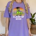 Class Of Dinosaur Apparel 2022 Graduation Graduate Dino Boy Women's Comfort Colors T-Shirt Violet