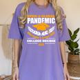 College Degree 2022 Graduation Graduate Women's Comfort Colors T-Shirt Violet