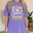 College Grad Class Of 2028 Senior Graduate Graduation 2028 Women's Comfort Colors T-Shirt Violet