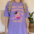 College Graduation 2018 Shirt Graduate For Her Women's Comfort Colors T-Shirt Violet