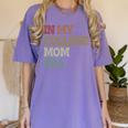 In My College Mom Era College Graduation For Mom Women's Comfort Colors T-Shirt Violet