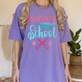 Cosmetology Graduation Tee I Survived Cosmetology School Women's Comfort Colors T-Shirt Violet