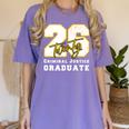 Criminal Justice Graduate Graduated Class Of 2026 Graduation Premium Women's Comfort Colors T-Shirt Violet