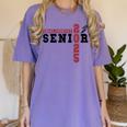Cross Country Senior Night Senior 2025 Graduation Party 46 Women's Comfort Colors T-Shirt Violet