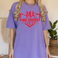 Cross Country Senior Night Senior 2025 Graduation Party 8 Women's Comfort Colors T-Shirt Violet