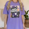 Cute Anime Fox Graduate Of A Class For Graduation Women's Comfort Colors T-Shirt Violet