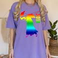 Dabbing Graduate 2018 Graduation Celebration Women's Comfort Colors T-Shirt Violet