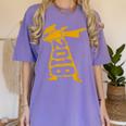 Dabbing Graduation Class Of 2018 T-Shirt School Colors Women's Comfort Colors T-Shirt Violet