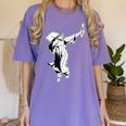 Dabbing Graduation Class Of 2025 Men Graduation Women's Comfort Colors T-Shirt Violet