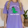 Dabbing Later Gator Graduation Class Of 2018 T-Shirt Women's Comfort Colors T-Shirt Violet