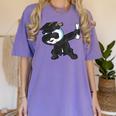 Dabbing Panda Bear Graduation Senior 2019 Shirt Women's Comfort Colors T-Shirt Violet