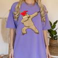 Dabbing Sloth School Graduation T Shirt For Kids Women's Comfort Colors T-Shirt Violet