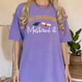 My Daughter Mastered It Daughter Master Graduation Women's Comfort Colors T-Shirt Violet
