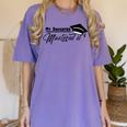 My Daughter Mastered It Tee Shirt Masters Graduation Women's Comfort Colors T-Shirt Violet