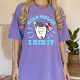 Dentist Hygienist Dental Graduation Holy Molar I Did It Women's Comfort Colors T-Shirt Violet