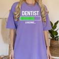 Dentist Loading Shirt Graduation Student Women's Comfort Colors T-Shirt Violet