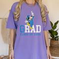 Disney Mickey Mouse 2025 Graduation Class Of '25 Rad Grad Premium Tri-Blend Women's Comfort Colors T-Shirt Violet
